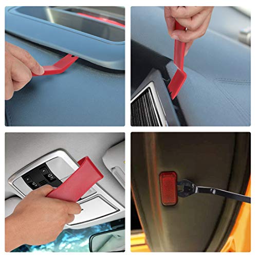 4PCS 5PCS Car Trim Removal Tool Kit Panel Door Pry Dash Interior Clip Set US