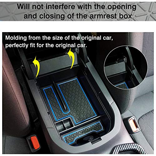 Automotive Consoles & Organizers Blue RAV4 Interior Accessories,Armrest ...