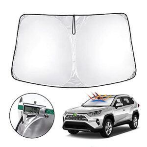 thumbnail image 2 of Pigenius Windshield Sun Shade For 2014-2020 Nissan Rogue Without Rearview Mirror 2 of 13